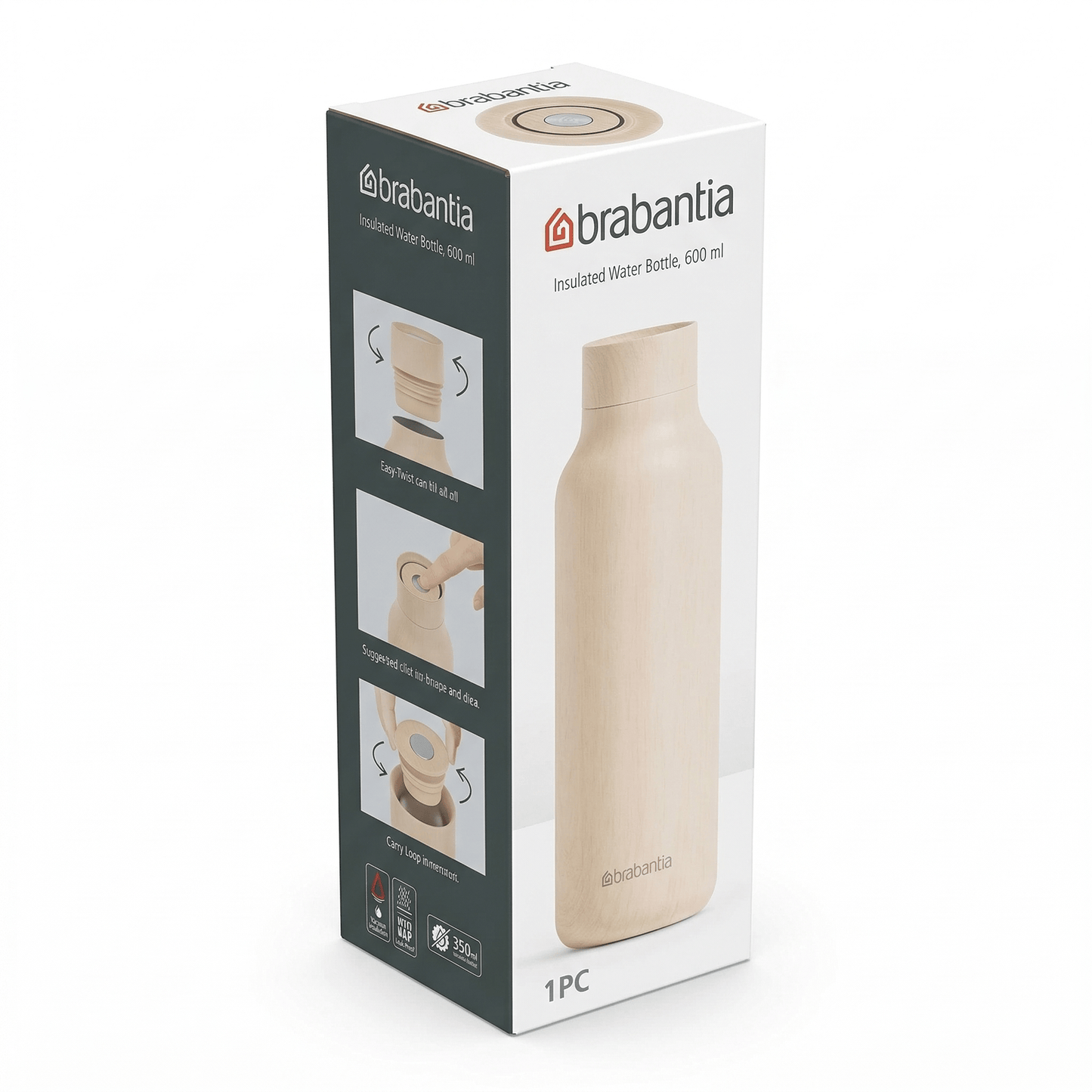 BRABANTIA WATERFLES 600 ML 5054903974246