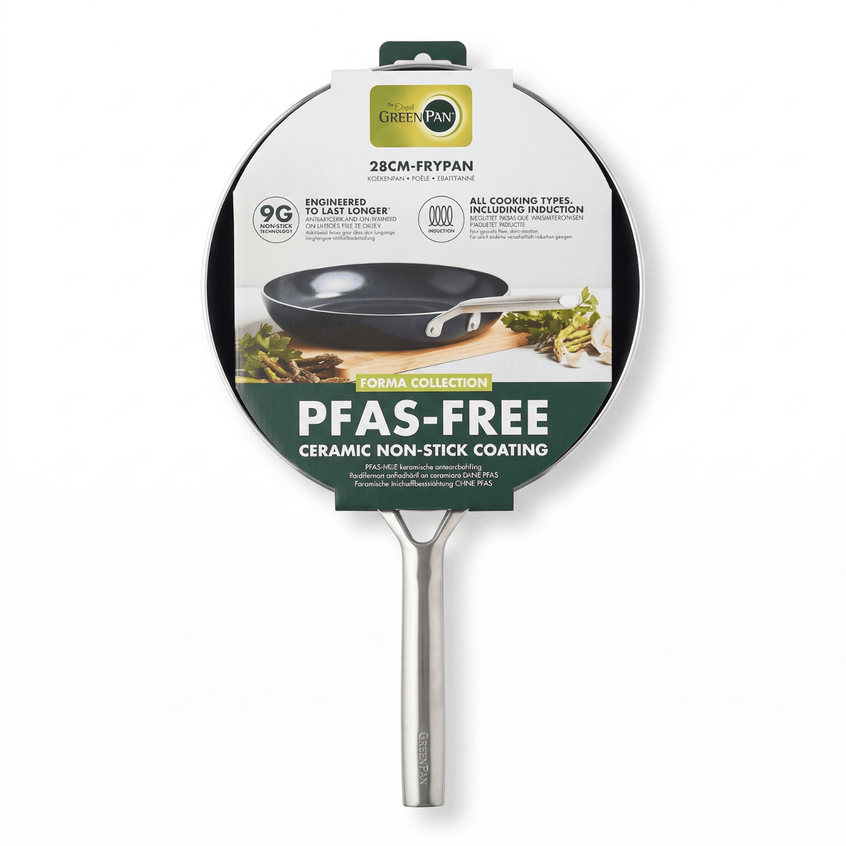 GreenPan Forma Koekenpan 28 cm - PFAS-vrij & Inductie | COOKVERO