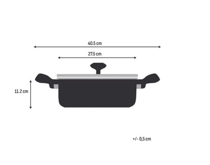 TEFAL SPACE EMOTION+ HAPJESPAN 26 CM MET DEKSEL