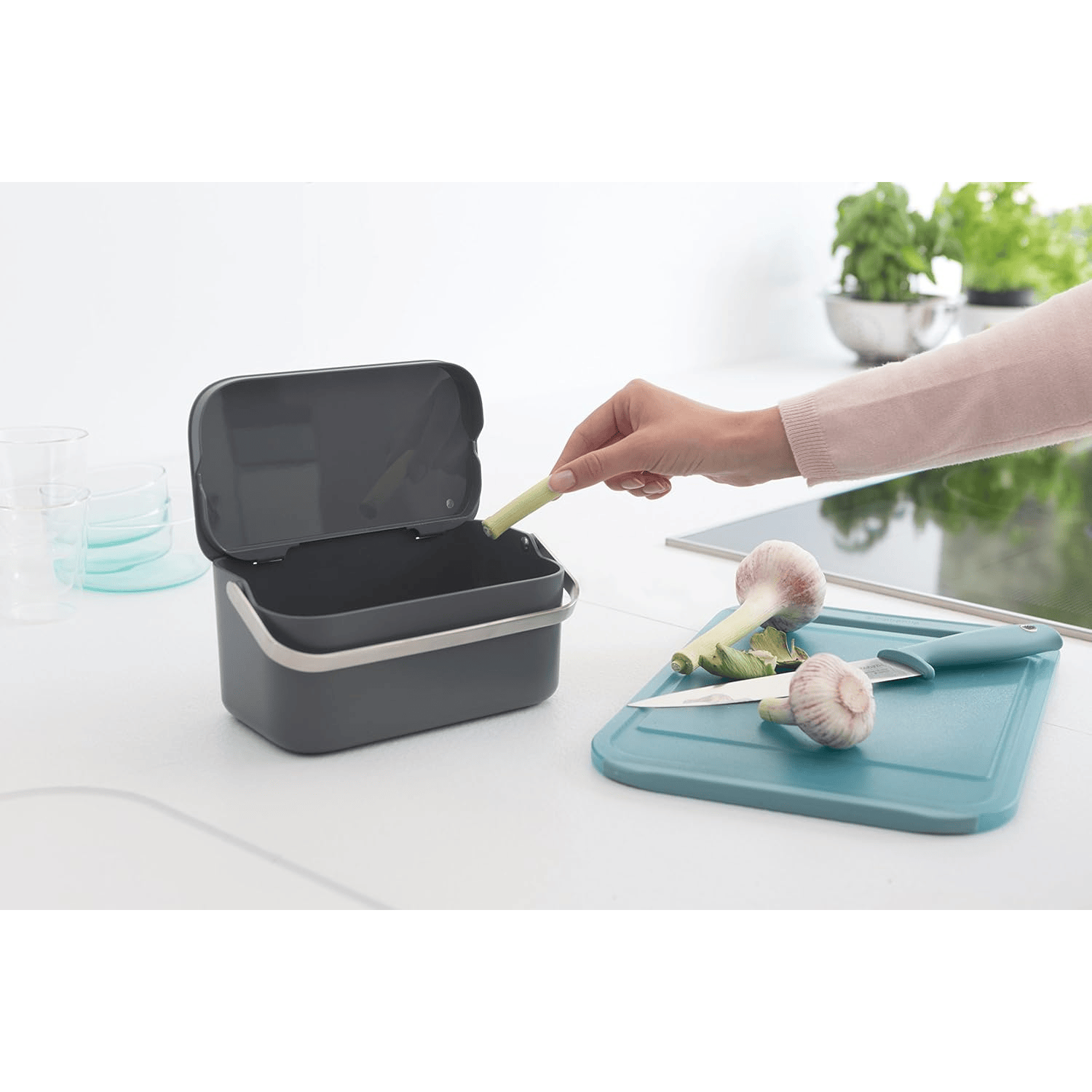 BRABANTIA AFVALBAKJE 1,8 L 8710755117541