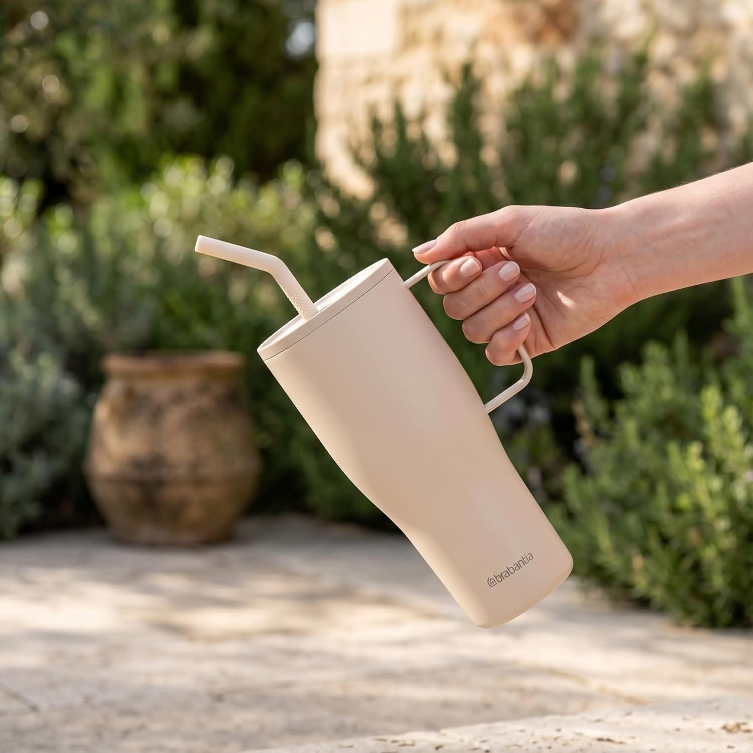 BRABANTIA BEKER MET RIETJE 830 ML 5054903974208