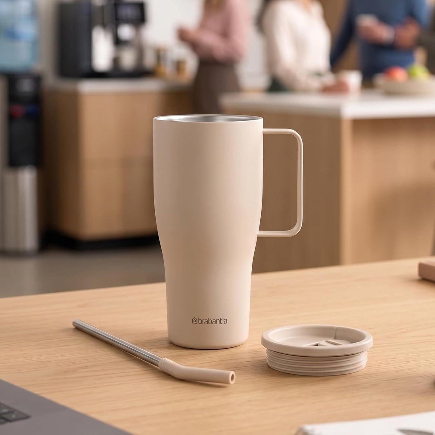 BRABANTIA BEKER MET RIETJE 830 ML 5054903974208