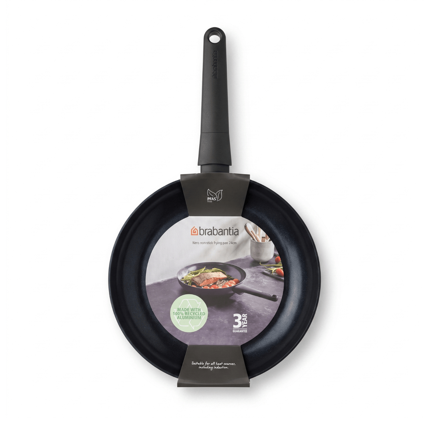 Brabantia Koekenpan 24 cm - 100% PFAS-vrij | COOKVERO