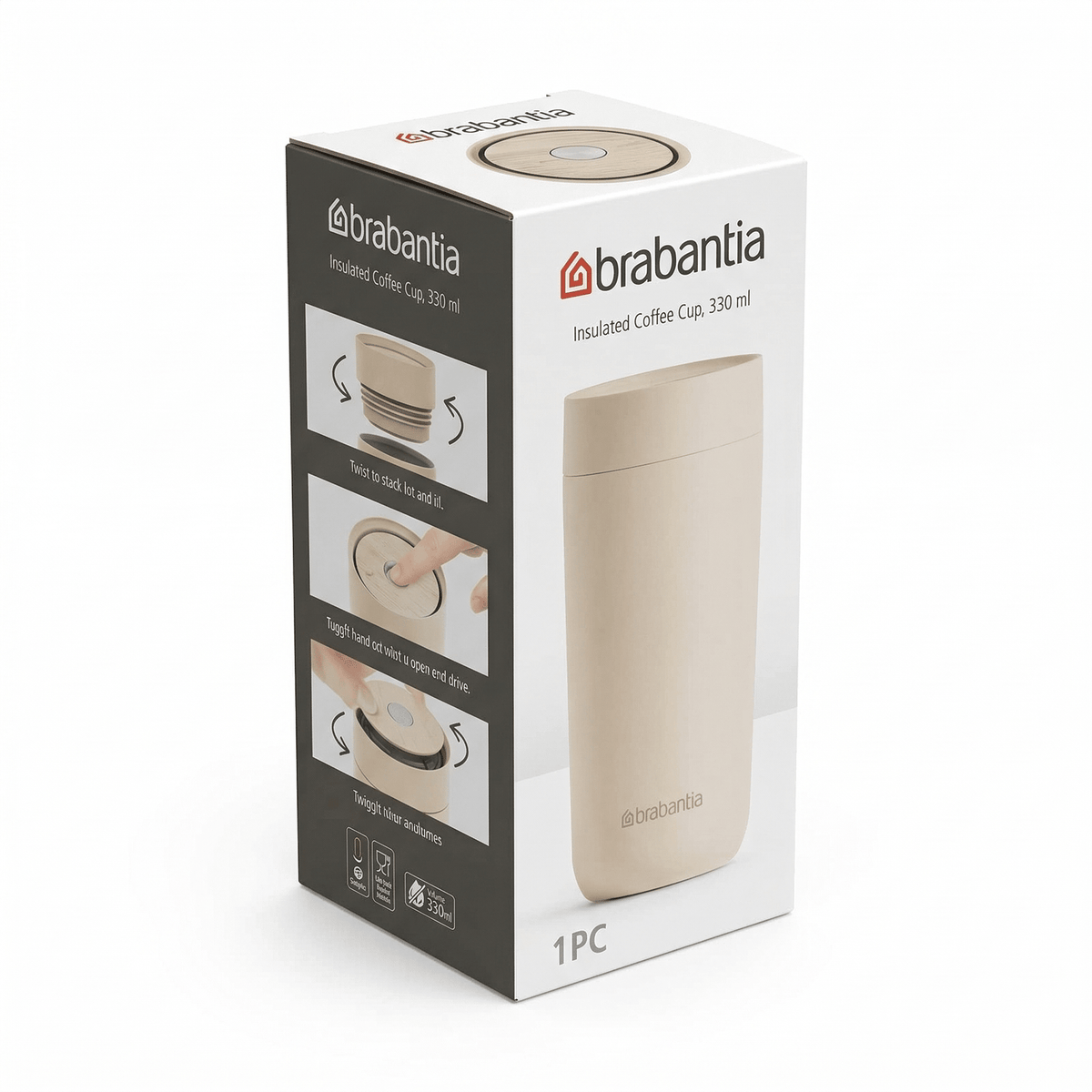 BRABANTIA - KOFFIEBEKER 330 ML - COOKVERO