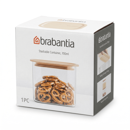 BRABANTIA STAPELBAAR VOORRAADBAKJE 700 ML 5054903969969