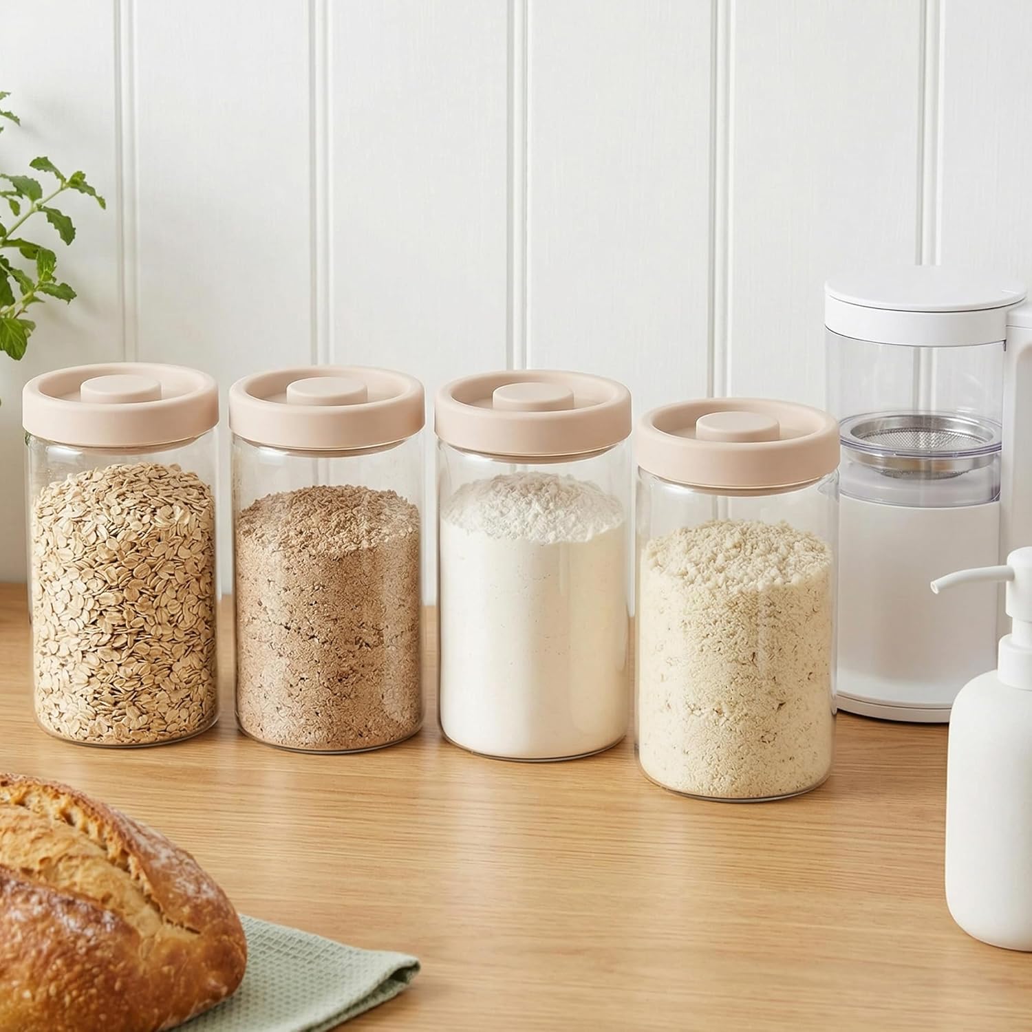 BRABANTIA VACUÜM VOORRAADPOT 1,2 L 5054903970040