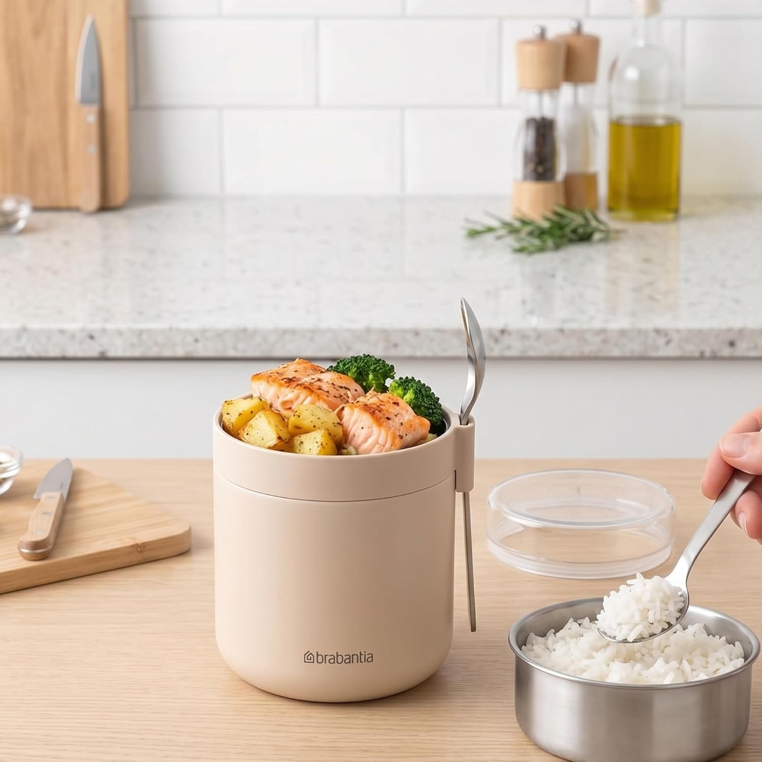 BRABANTIA VOEDSELBEKER 500 ML 5054903974123