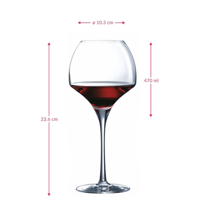 Chef&Sommelier Open Up Soft Wijnglazen 470 ml - 6 Stuks | COOKVERO 0026102878552