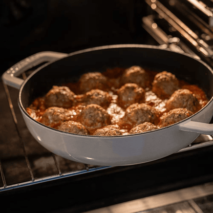 Combekk Gietijzeren Braadpan 28 cm Zandkleur kopen? | Cookvero 8721022042398