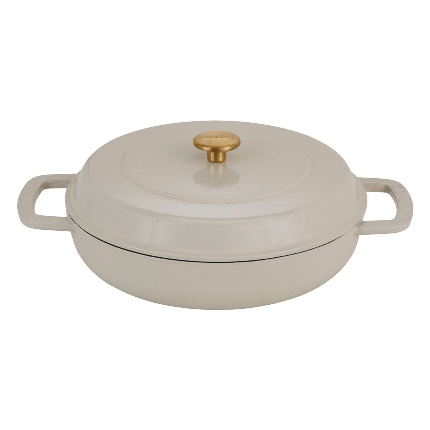 Combekk Gietijzeren Braadpan 28 cm Zandkleur kopen? | Cookvero 8721022042398