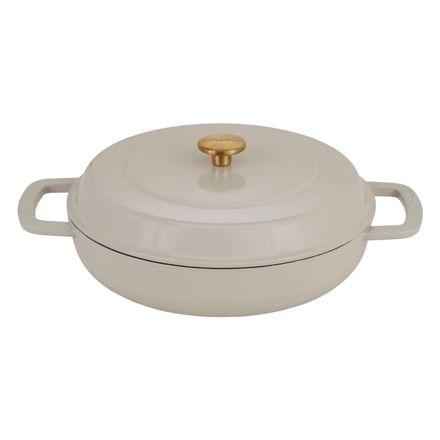 Combekk Gietijzeren Braadpan 28 cm Zandkleur kopen? | Cookvero 8721022042398