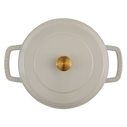 Combekk Gietijzeren Braadpan 28 cm Zandkleur kopen? | Cookvero 8721022042398