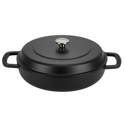 Combekk Gietijzeren Braadpan 28 cm Zwart kopen? | Cookvero 8721022042381