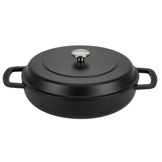 Combekk Gietijzeren Braadpan 28 cm Zwart kopen? | Cookvero 8721022042381