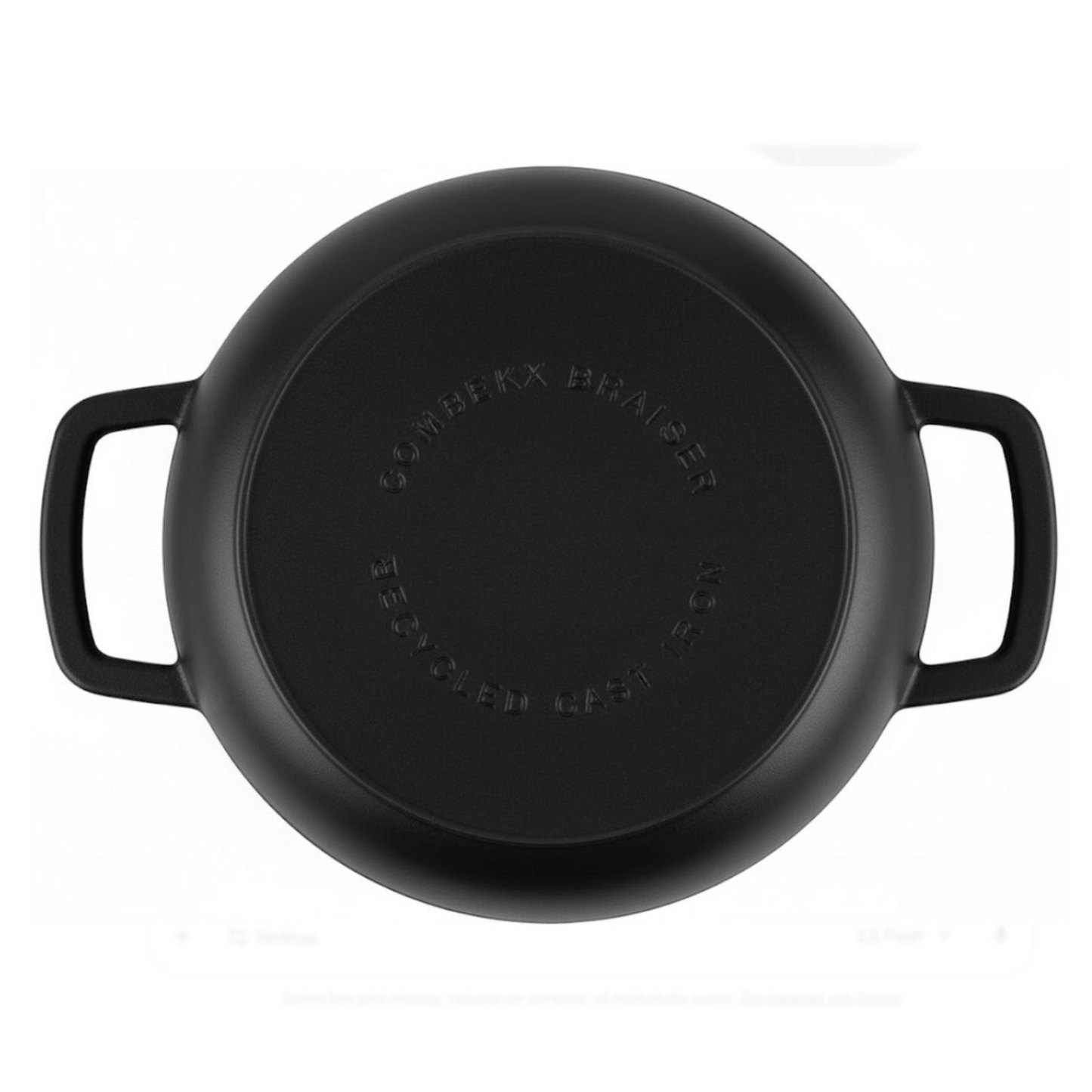 Combekk Gietijzeren Braadpan 28 cm Zwart kopen? | Cookvero 8721022042381
