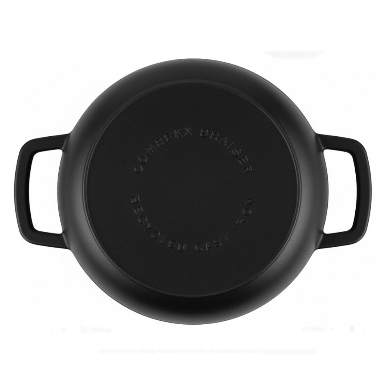Combekk Gietijzeren Braadpan 28 cm Zwart kopen? | Cookvero 8721022042381