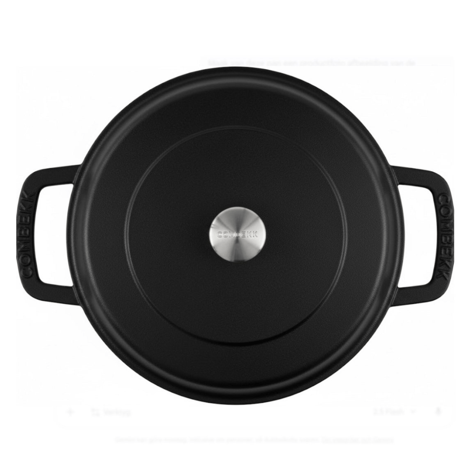 Combekk Gietijzeren Braadpan 28 cm Zwart kopen? | Cookvero 8721022042381