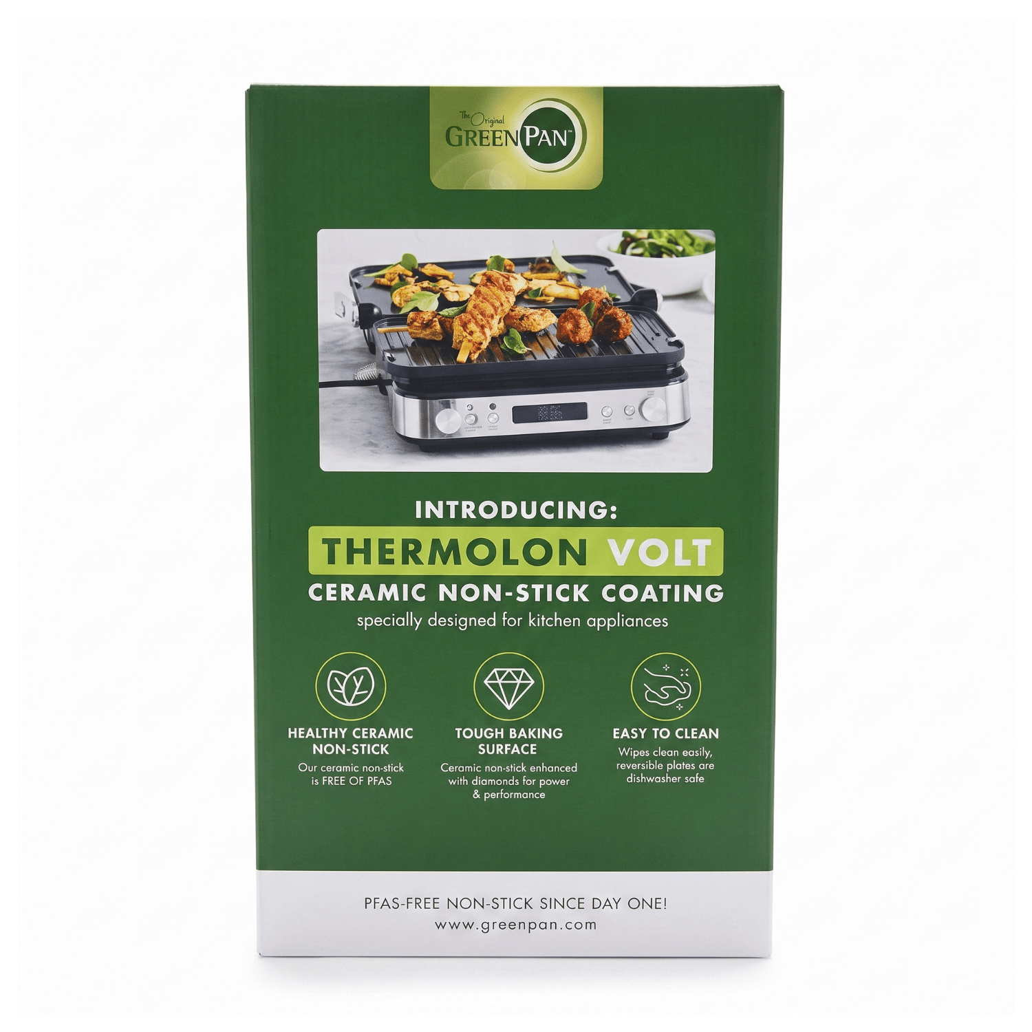GreenPan Bistro Contactgrill - PFAS-vrij & Veelzijdig | COOKVERO 4894871033399