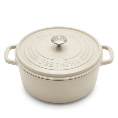 GREENPAN LIGHTWEIGHT - BRAADPAN 26 CM CRÈME - COOKVERO