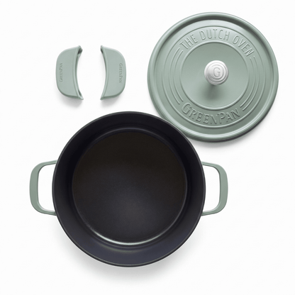 GREENPAN LIGHTWEIGHT - BRAADPAN 28 CM GROEN - COOKVERO