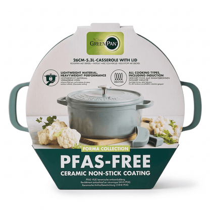 GREENPAN LIGHTWEIGHT - BRAADPAN 28 CM GROEN - COOKVERO