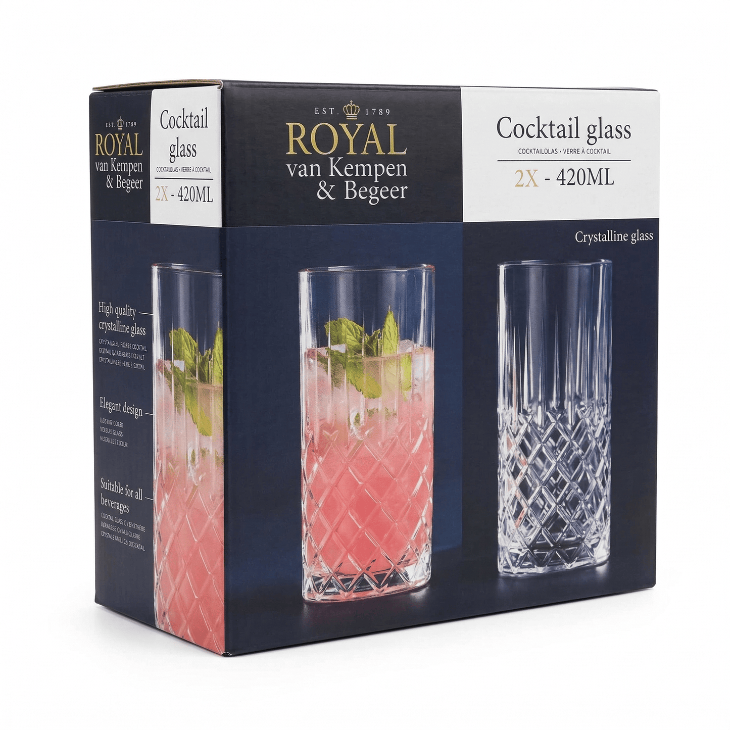 KEMPEN & BEGEER COCKTAILGLAZEN 4894871069138