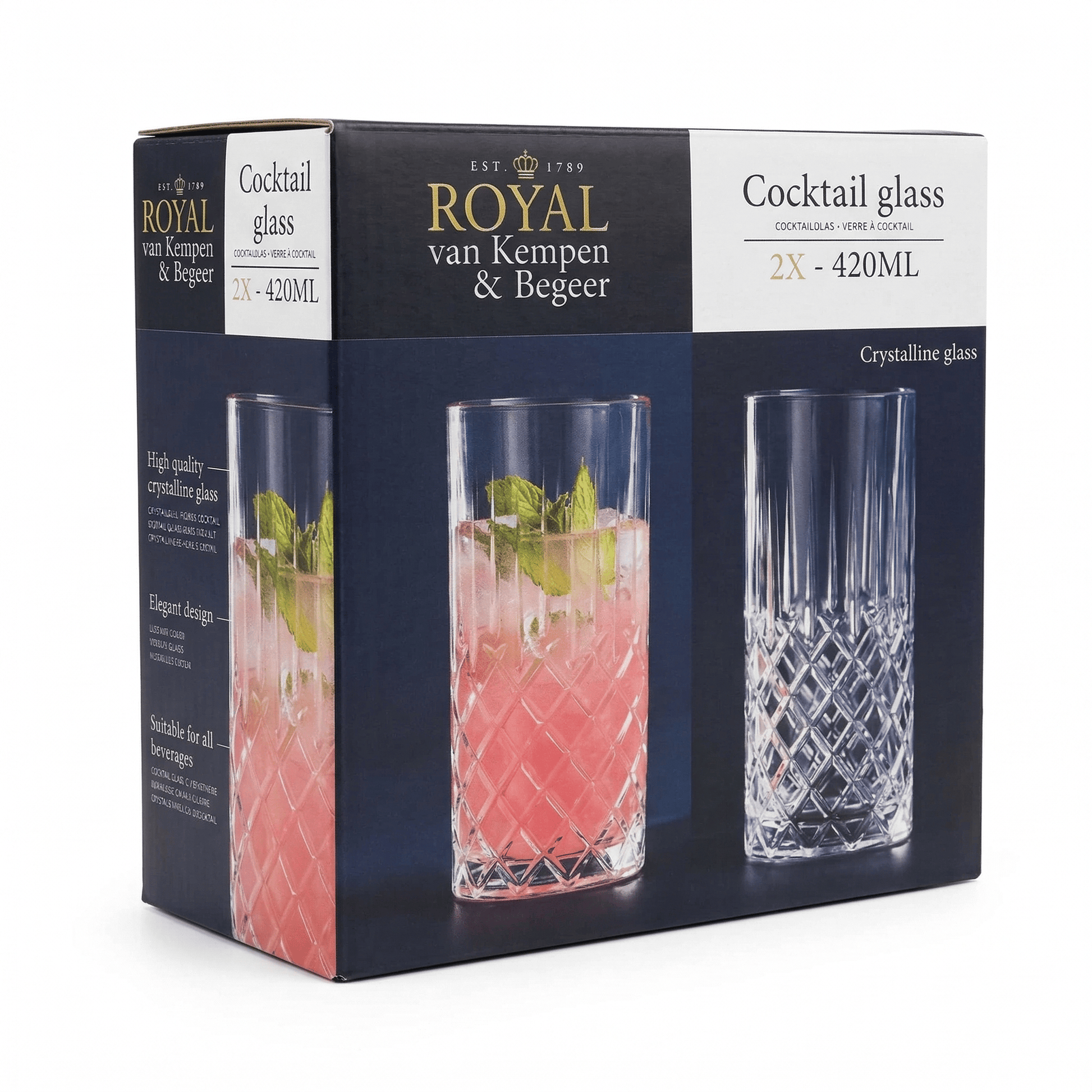 KEMPEN & BEGEER COCKTAILGLAZEN 4894871069138