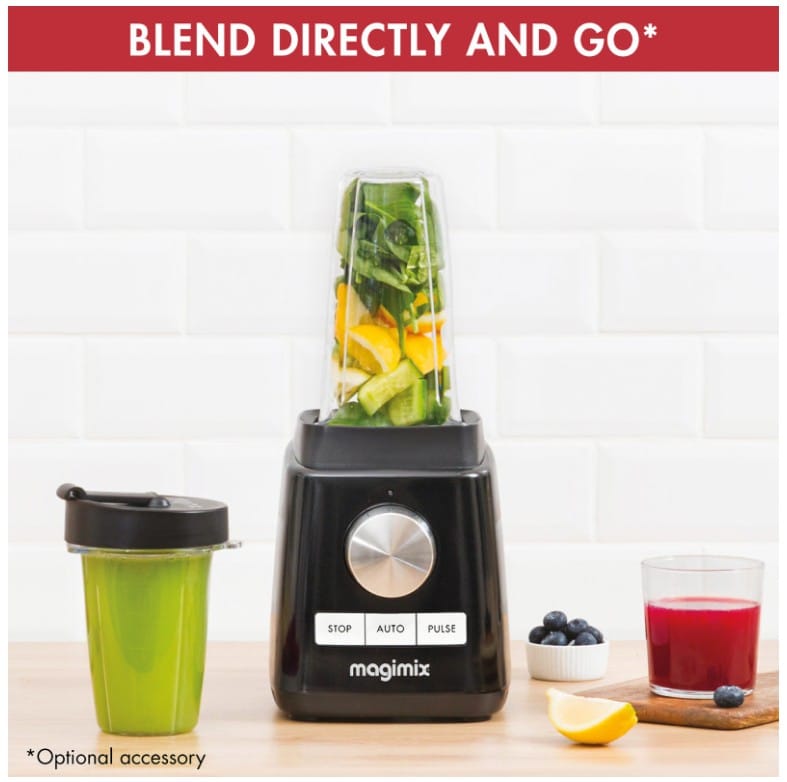 MAGIMIX POWER BLENDER 4 ZWART 3519280020105
