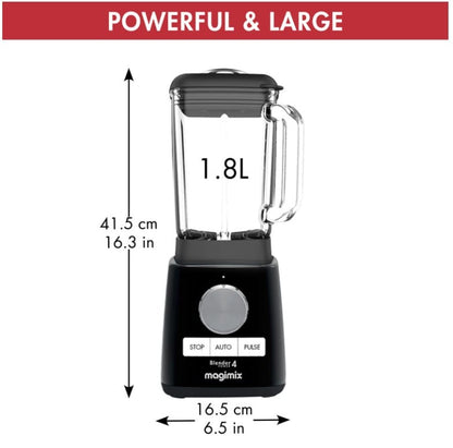 MAGIMIX POWER BLENDER 4 ZWART 3519280020105