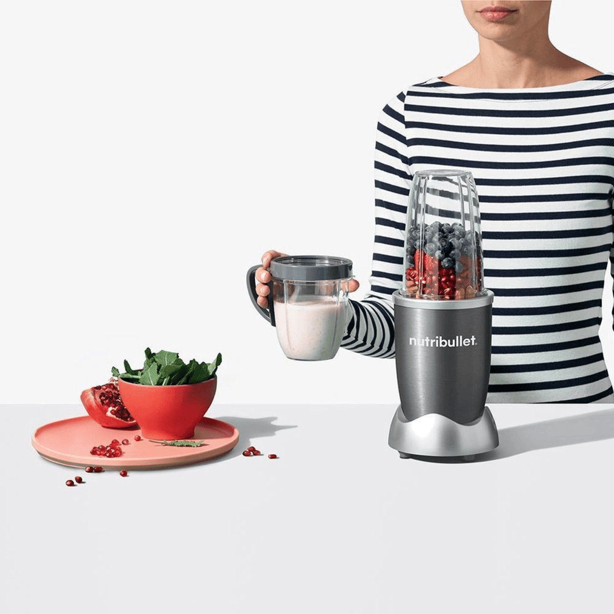 Nutribullet Original Blender 600W Grijs | COOKVERO 8717931726962