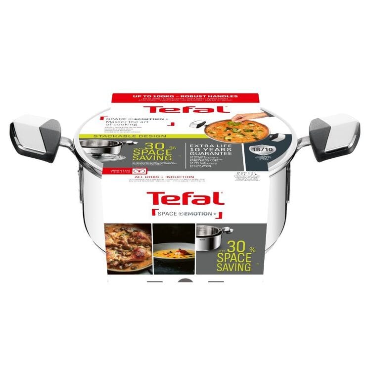 TEFAL SPACE EMOTION+ KOOKPAN 20 CM MET DEKSEL