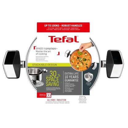 TEFAL SPACE EMOTION+ KOOKPAN 20 CM MET DEKSEL