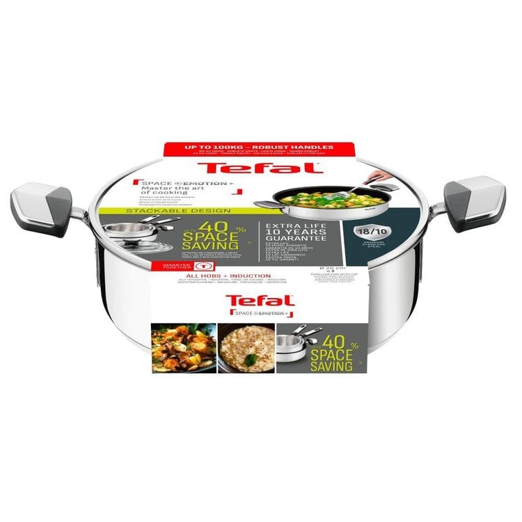 TEFAL SPACE EMOTION+ HAPJESPAN 26 CM MET DEKSEL