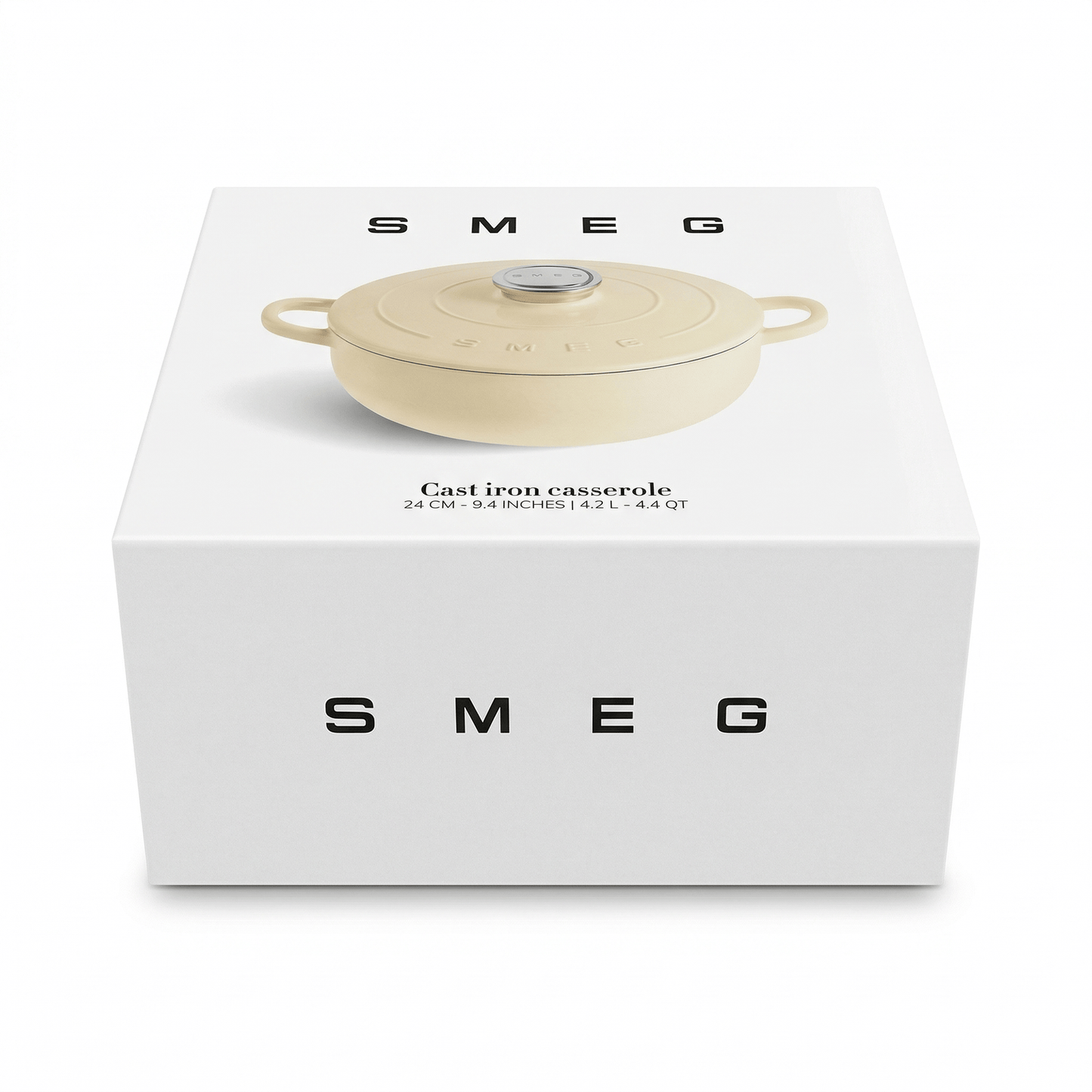 SMEG BRAADPAN CRÈME 4895156698692