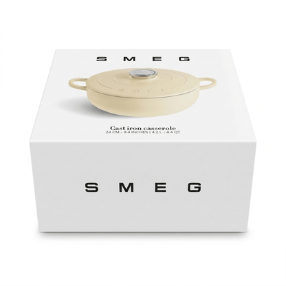 SMEG BRAADPAN CRÈME 4895156698692