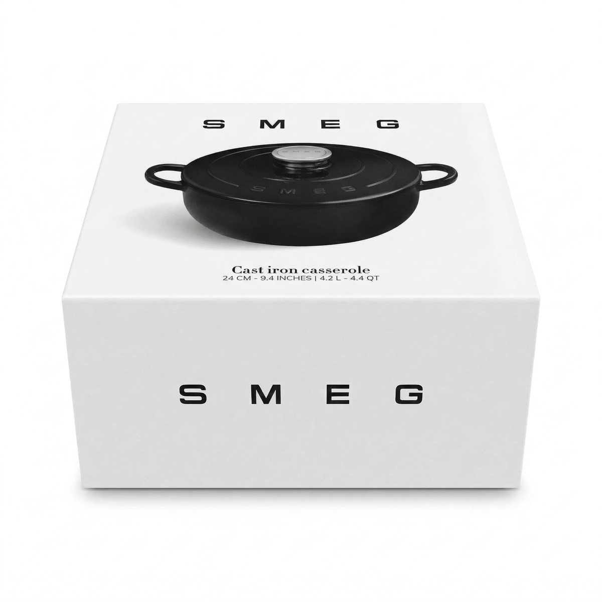SMEG - BRAADPAN ZWART - COOKVERO