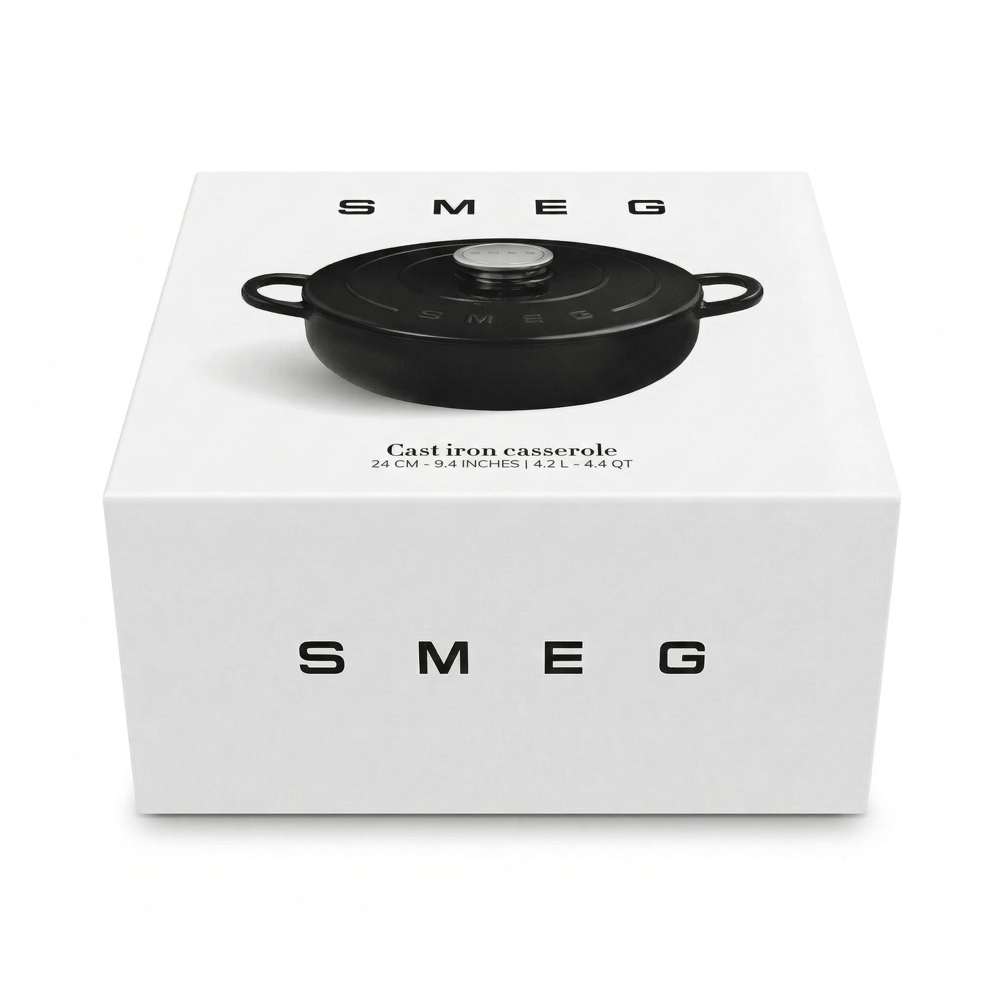 SMEG BRAADPAN ZWART 4895156686460