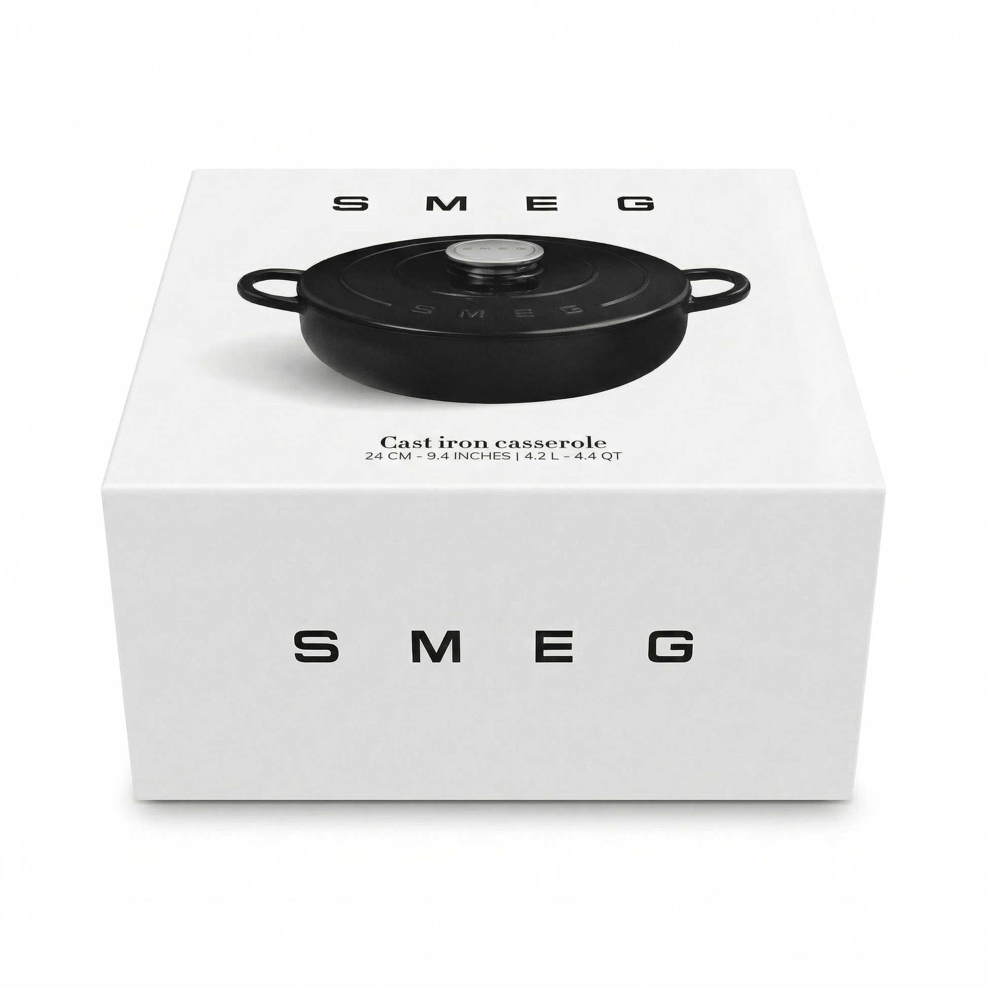 SMEG BRAADPAN ZWART 4895156686460