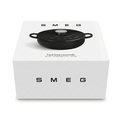 SMEG BRAADPAN ZWART 4895156686460