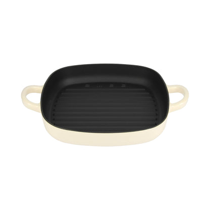 SMEG - GRILLPAN CRÈME - COOKVERO