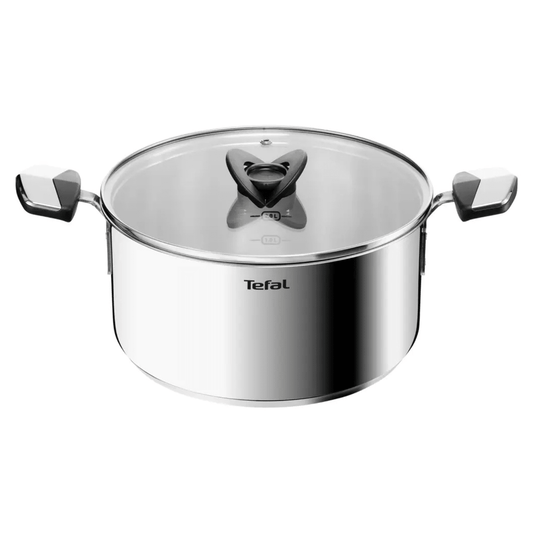 TEFAL EMOTION+ KOOKPAN 24 CM MET DEKSEL - COOKVERO