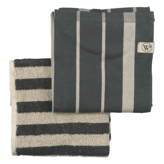 Walra Green Haven Keukentextielset Donkergroen | COOKVERO 8719023710521